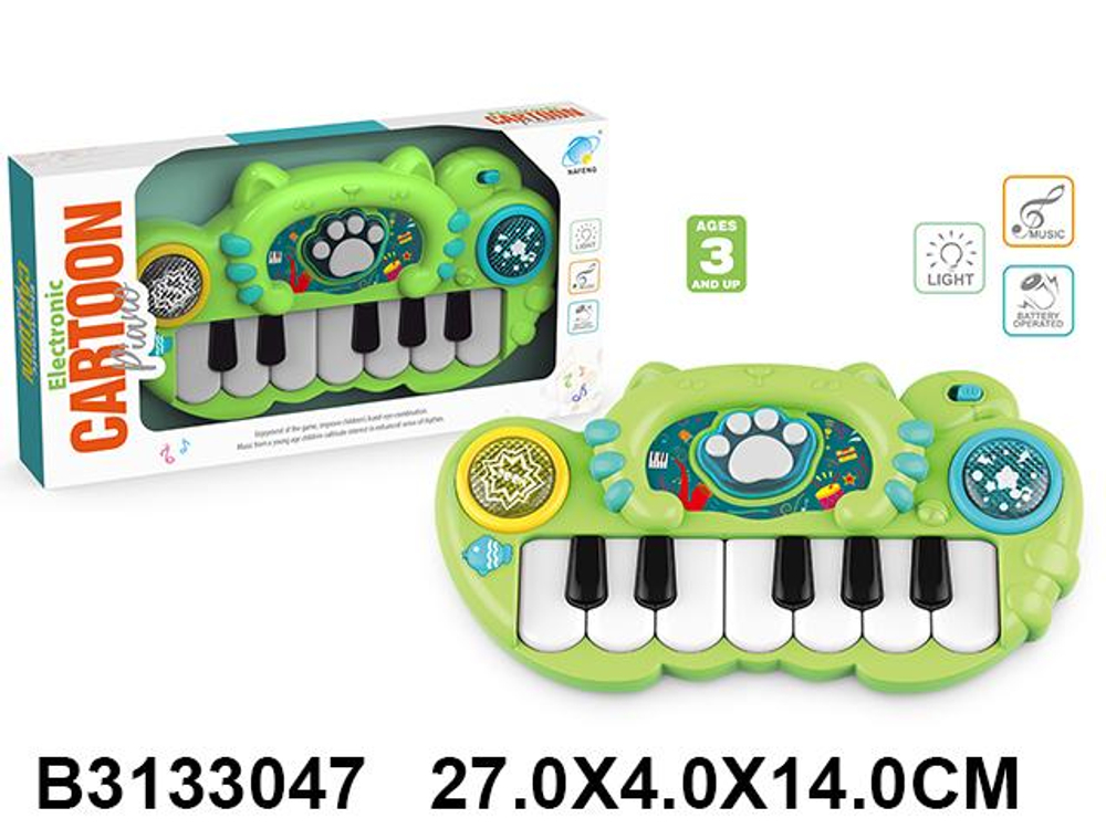 Игрушка Пианино на батарейках, 886E