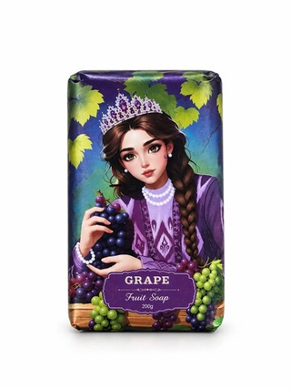 Мыло туалетное с ароматом винограда YUE LI JIA Grape Soap 200 гр