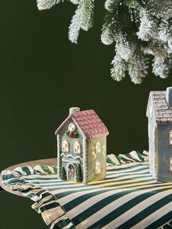 Домик с подсветкой Архангельск из коллекции New Year Essential, 11,8 см