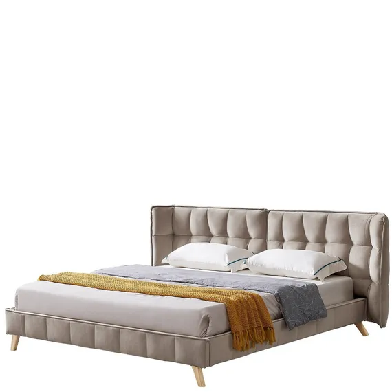 Кровать Hush 160х200 см, бежевая
