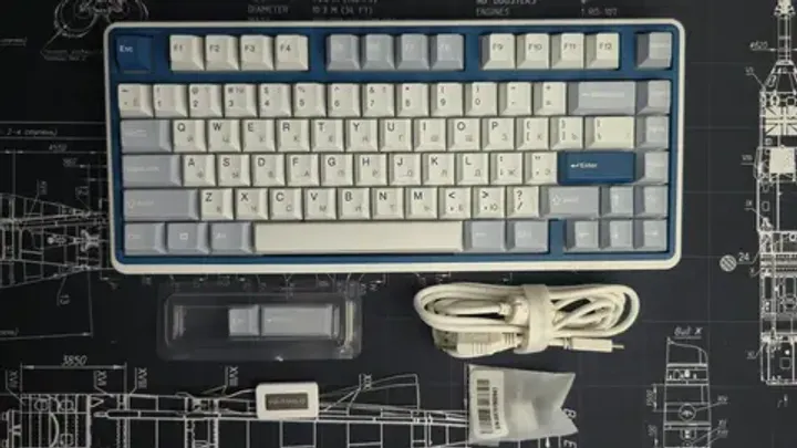 Varmilo Minilo 75% Bluebell