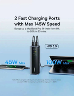 Внешний аккумулятор повербанк Power Bank 20800mAh 145W BASEUS PPAP-20E5
