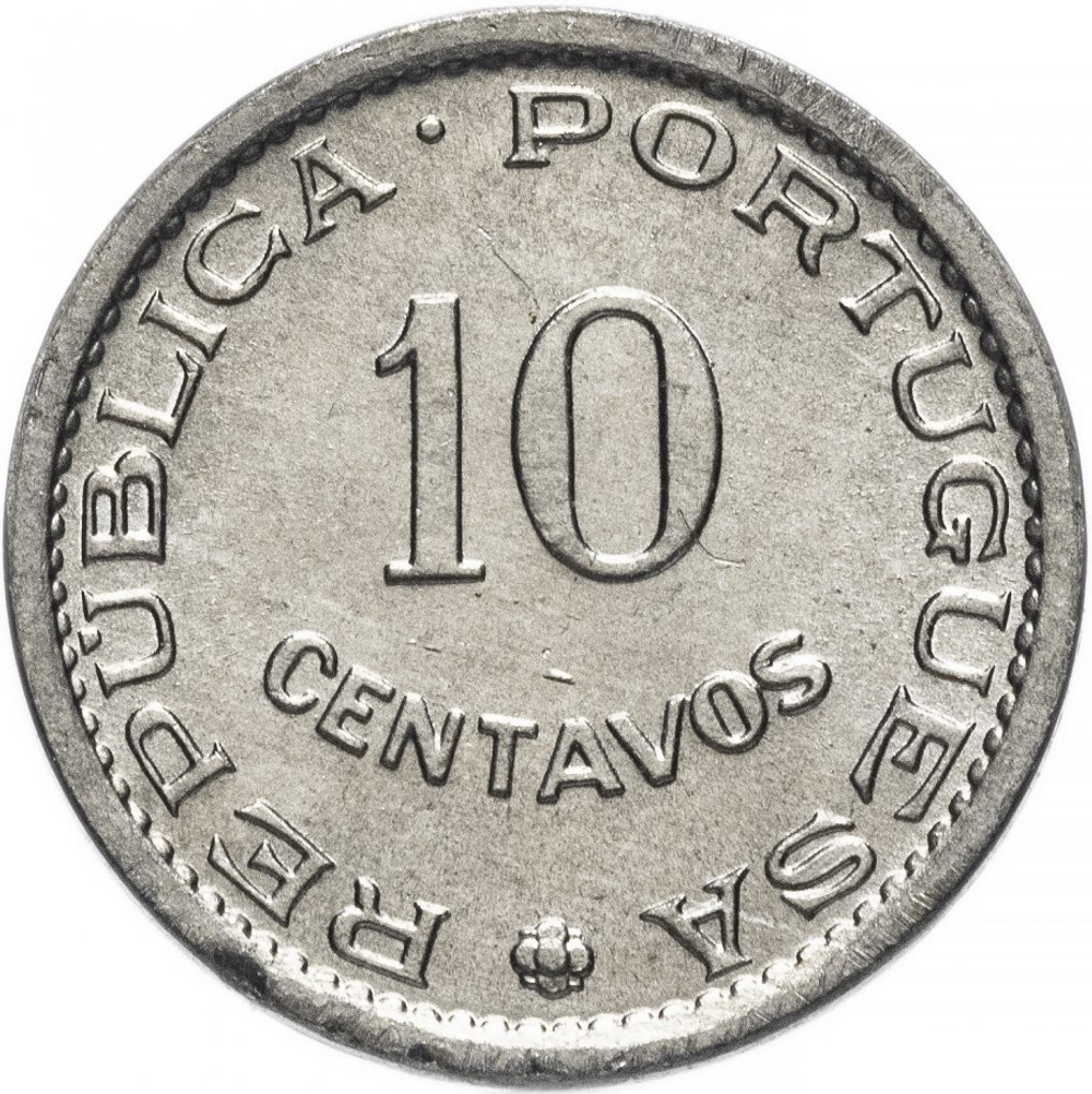 10 сентаво. Сан-Томе и Принсипи. 1971 год. UNC