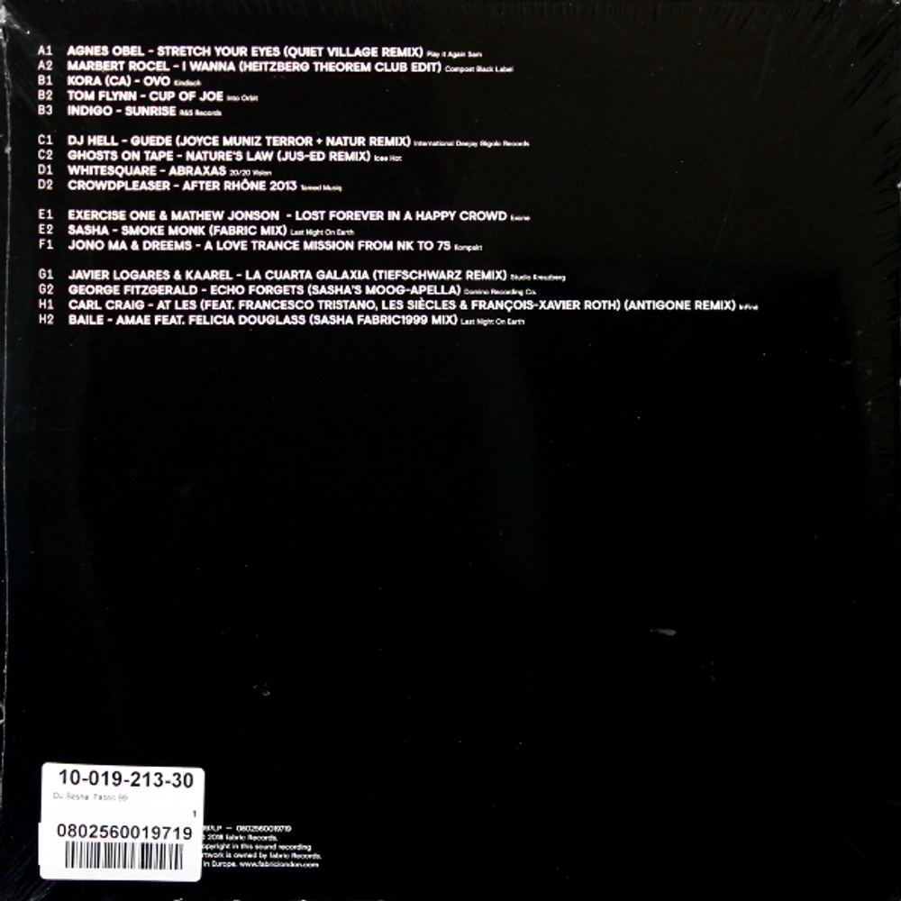 Sasha / Fabric 99 (4LP)