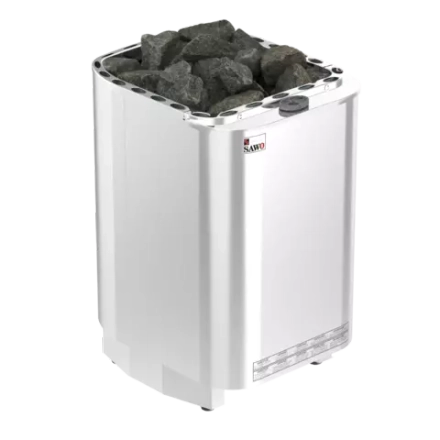 Электрическая печь SAWO SAVONIA COMBI SAVC-105NS-Z (10,5 кВт, с парогенератором, внутри оцинковка, снаружи нержавейка), выносной пульт (пульт и блок мощности докупаются отдельно)