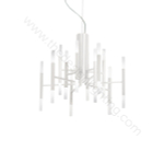 Pendant design lamp  THE LIGHT by Alma 24 lampshades (White)