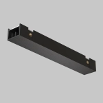 Коннектор питания прямой Basity, черный, TRA172IPC-1B. TM Maytoni
