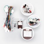 Магнитола для Toyota Mark II 110 2000-2004 (наверх, климат на ШГУ) - Teyes CC4L-DTS монитор 9" IPS, Android 14, Быстрая, Snapdragon 662, CarPlay, 4G SIM-слот