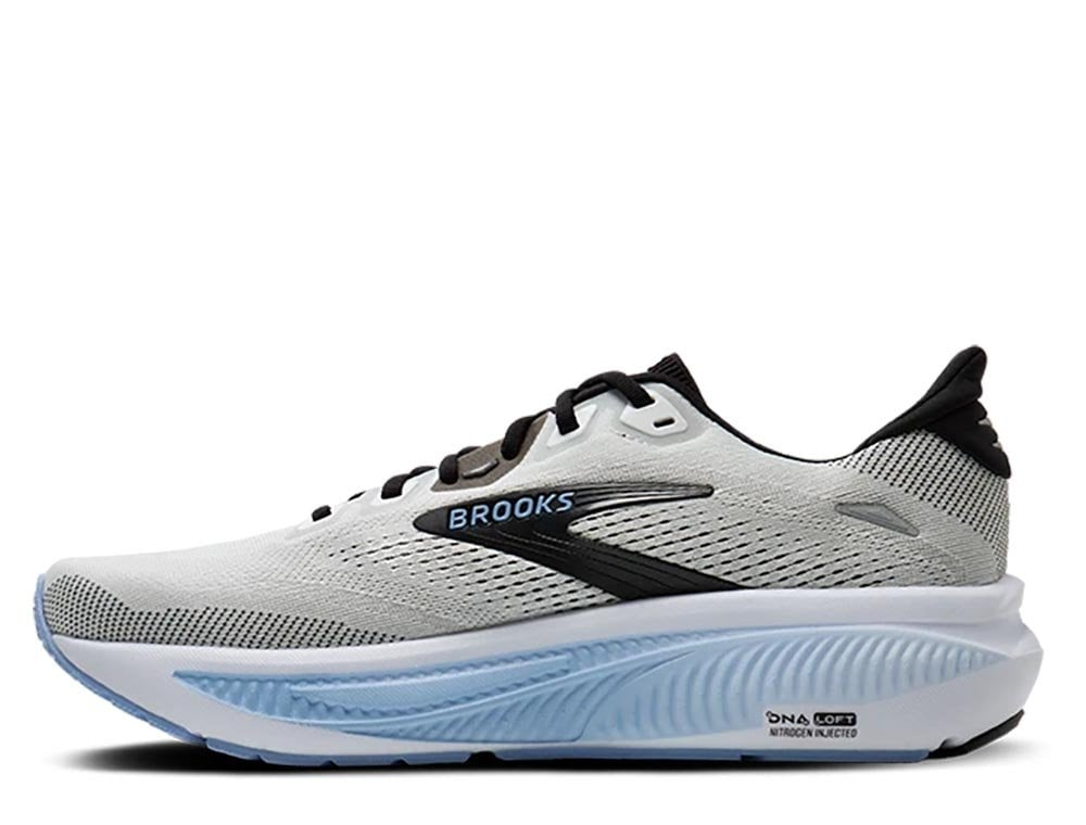 Мужские беговые кроссовки Brooks Ghost 18 M Светло-серый-Blue