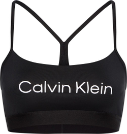 ТОП теннисный Calvin Klein Low Support Sports Bra - черный