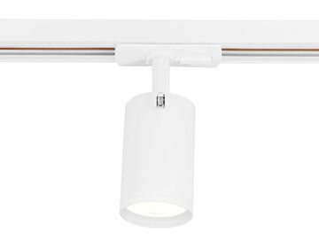 Трековый однофазный светильник со сменной лампой 1*GU10 GL5128 WH белый Track System Ambrella