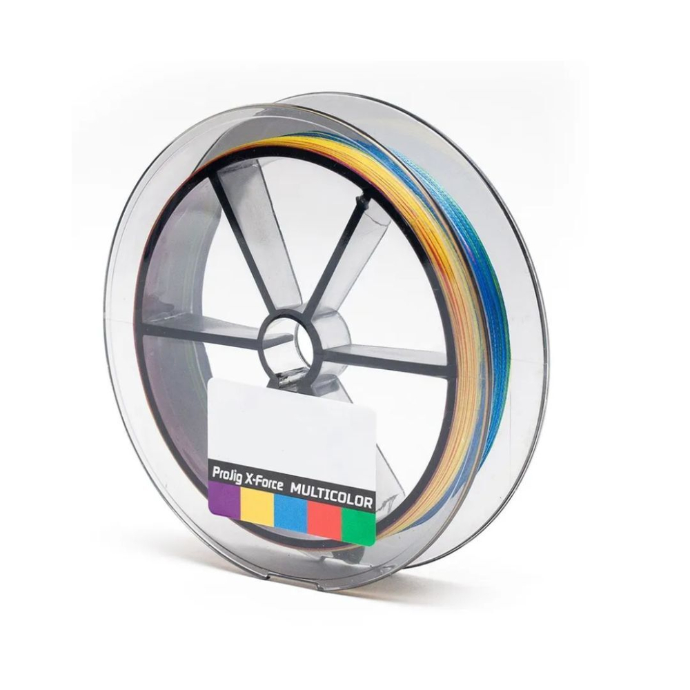 Плетеный шнур для рыбалки X-Force Multicolor 0,20 мм, 15 кг