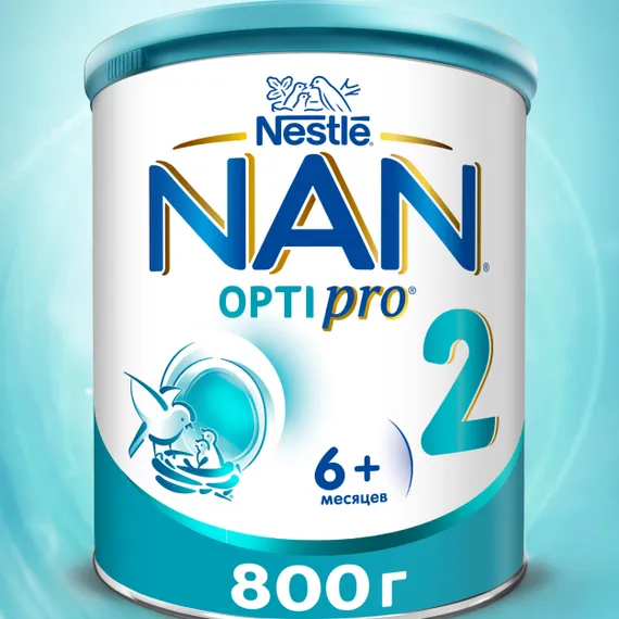 Смесь NAN 2 OptiPro 800г с 6 месяцев