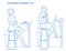 Барный стул Net Stool 75 см горчичный