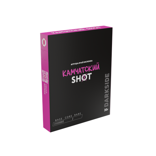 М. Табак для кальяна Dark Side Shot Камчатский панч (Груша, чай, клюква) 25/30гр