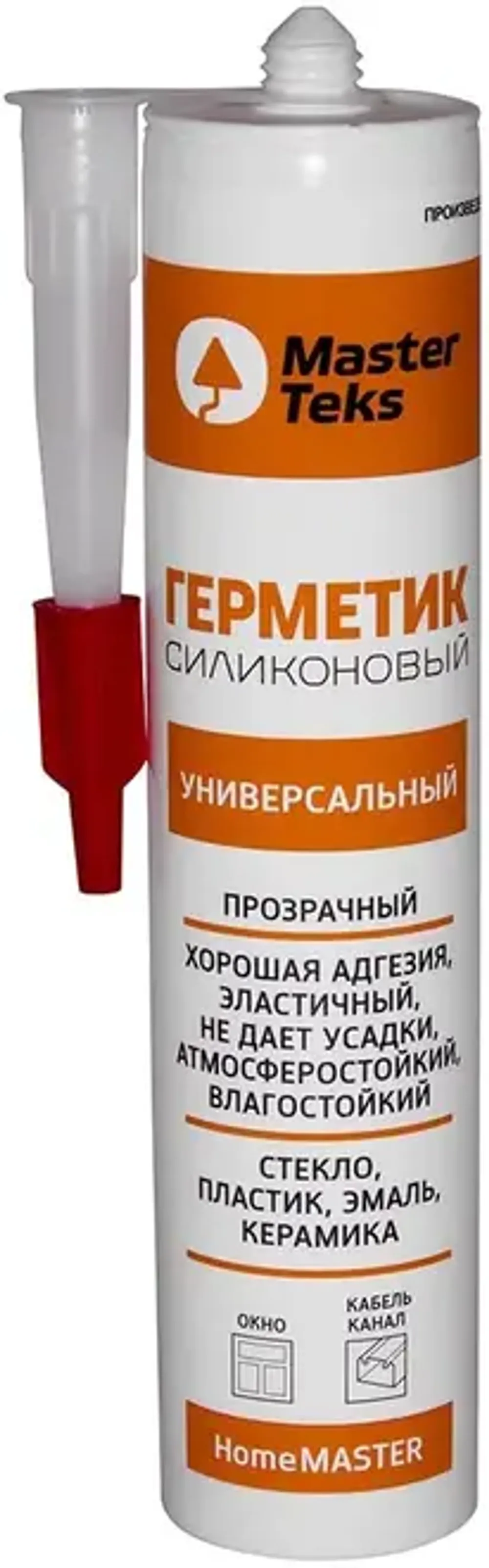 MASTERTEKS Герметик Универсальный Белый 260мл