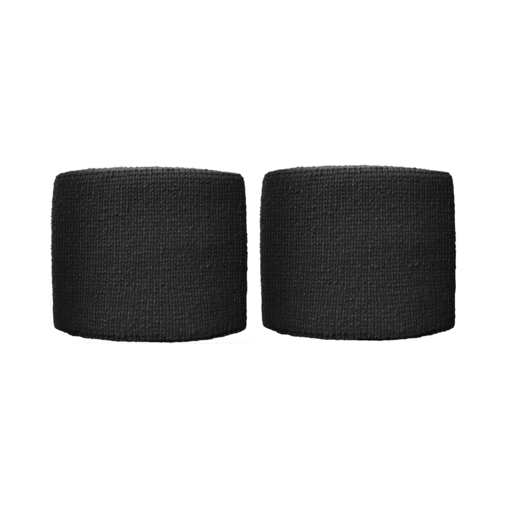 Under Armour Performance Wristband 2 Pack - Black, White