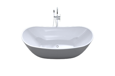 Акриловая ванна ARTMAX AM-502-1700-785 отдельностоящая со сливом-переливом,сифон в комплекте