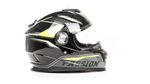 Шлем мото интеграл HIZER B565 №3 (M) black/yellow