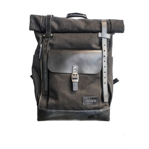 Купить Моторюкзак  Helstons Back Pack Roll / Черно-коричневый