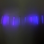 Гирлянда для улицы «Тающая сосулька» 3,0 м*50 см 288 лампы LED, IP-54, Синий (8 трубок)