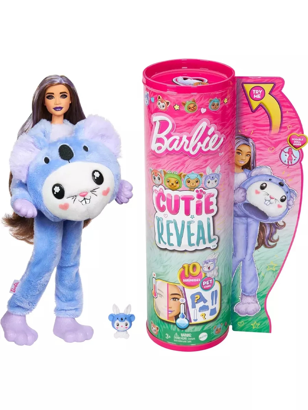 Кукла Барби Кьюти Ривл Cutie Reveal Кролик-коала HRK26