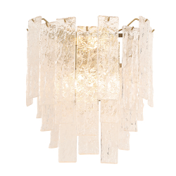 Бра Crystal Lux RICARDO AP3 BRASS