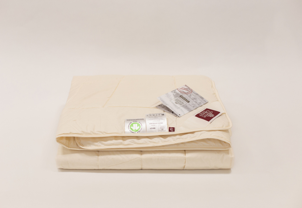 Одеяло всесезонное 200х220 German Grass Ориджи Бежевый (Organic Cotton)