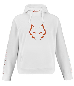 Мужская теннисная толстовка Babolat Sweat J.Lebron - white