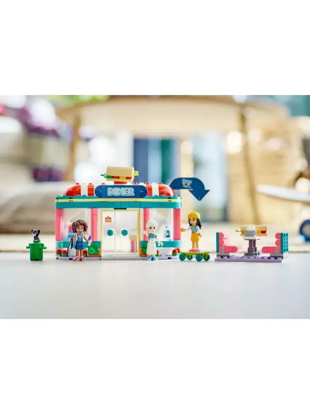 Лего 41728 Закусочная в центре Хартлейк Lego Friends
