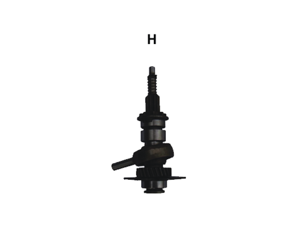 Вал главный перфоратора Makita HR-2450 (в сборе) [AEZ]