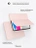 Чехол книжка для iPad 10 (10,9") Gurdini Milano Series Pink Sand