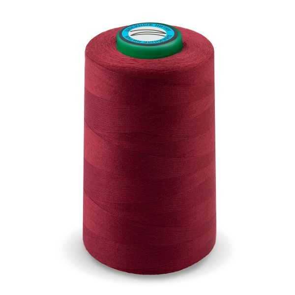 Нитки универсальные Nitka 40/2, 4570 м (5000 ярд) / 1 кат., 121 бордовый