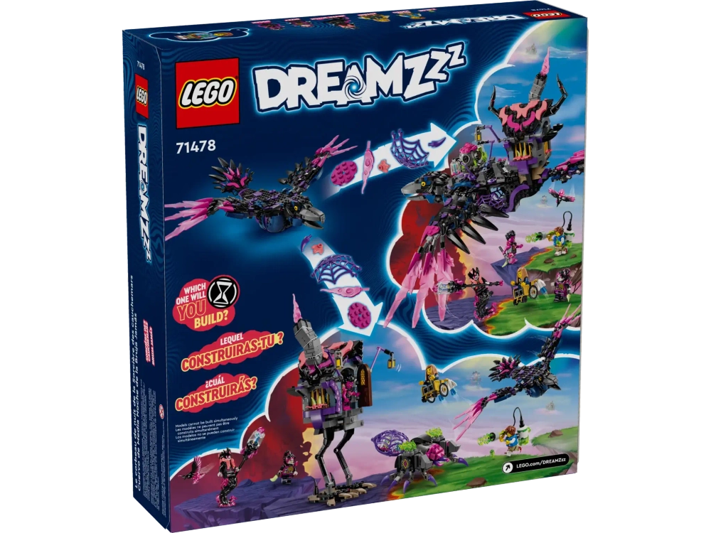 Конструктор LEGO DREAMZzz 71478 Полуночный ворон, который никогда не был ведьминым