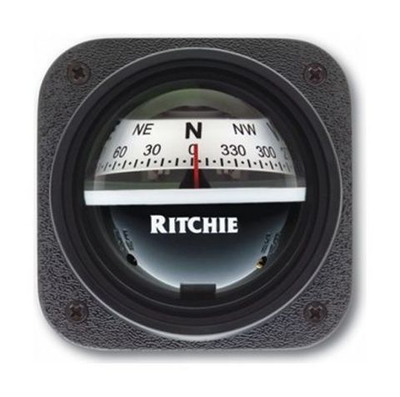 Компас Ritchie Explorer, черный корпус, белый циферблат