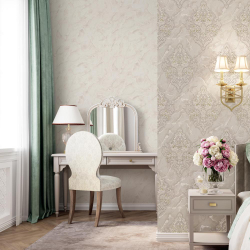 Обои виниловые HC31180-21 PALITRA HOME Markiza орнамент, размер 1.06 х 10.05 м