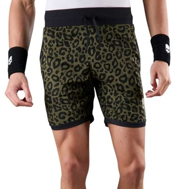 Мужские теннисные шорты Hydrogen Panther Tech Shorts - зеленый