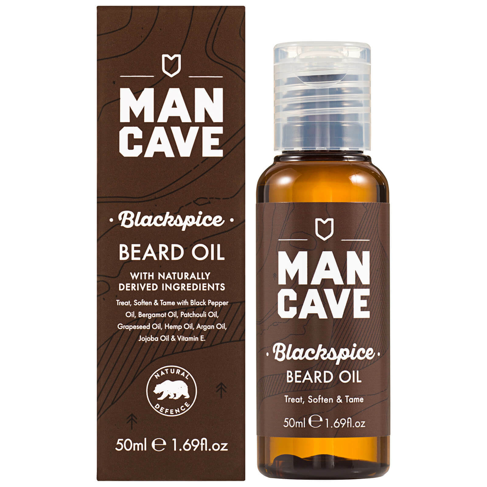 ManCave Beard Oil Blackspice - Масло для бороды 50ml