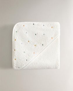 Детское полотенце с капюшоном из хлопка Zara Home, фото 5