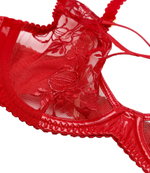 сетевой бюстгальтер ozella Agent Provocateur - красный(AP11438600000)