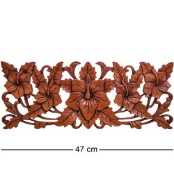 Decor and Gift 17-128 Панно резное «Цветы» (суар, о.Бали)