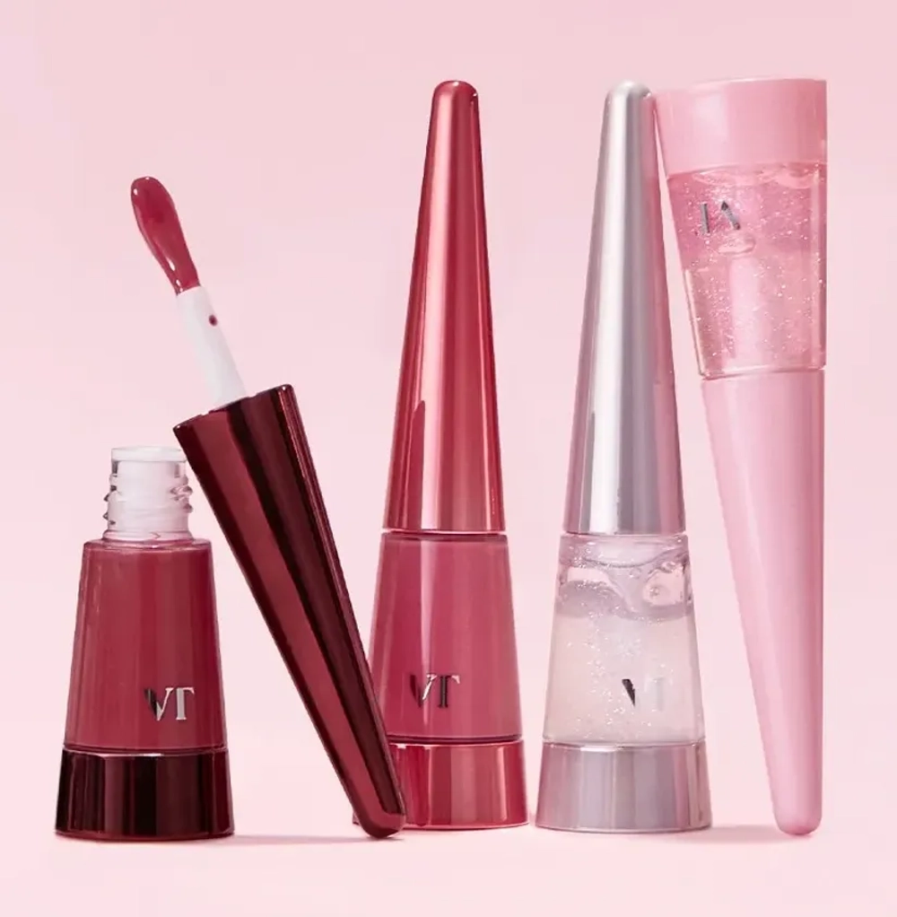 VT Cosmetics Reedle Shot Lip Plumper (Crystal) блеск для увеличения объема губ с микроиглами (глиттер с серебряными блёстками)