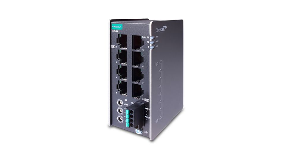 Обзор EtherCAT хабов EJS-08, EJS-08-T