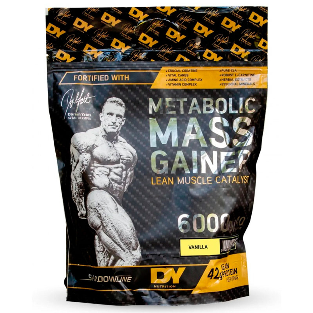 Dorian Yates Nutrition Metabolic Mass Gainer (6000 гр.)