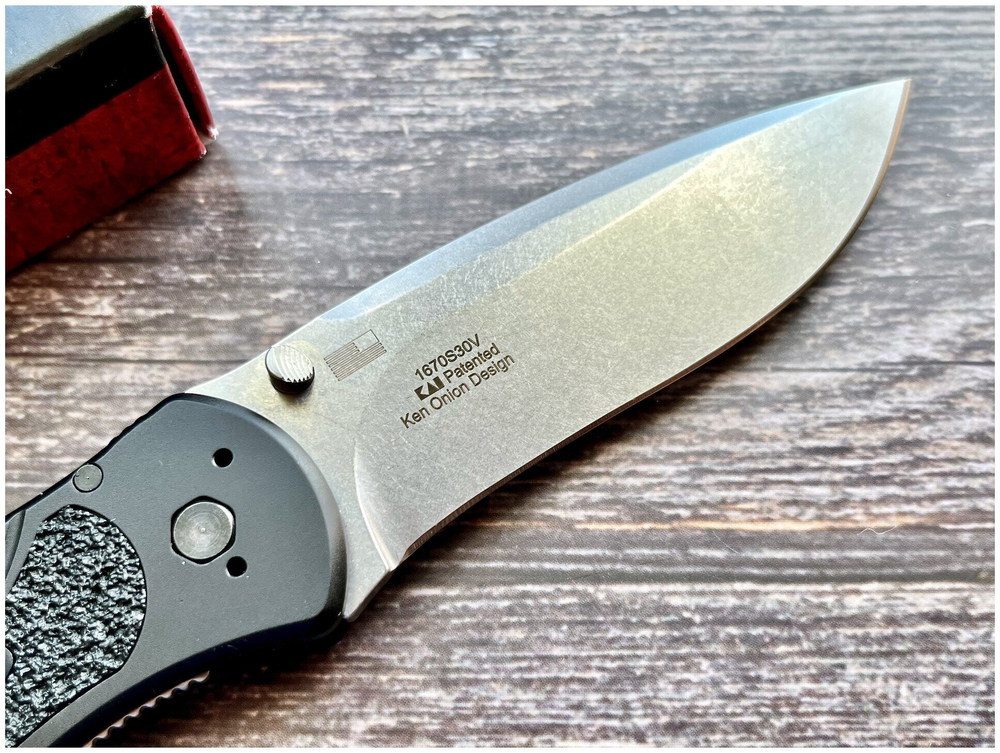K1670S30V Blur - нож складной, алюм. рук-ть сталь S30V