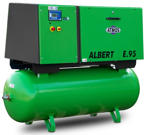 Винтовой компрессор Atmos Albert E 95-10 Pr с ресивером