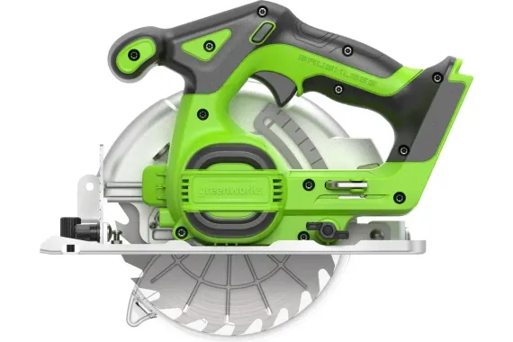 Аккумуляторная дисковая пила "GREENWORKS" GD24CS165 1501607 (без АКБ и ЗУ)