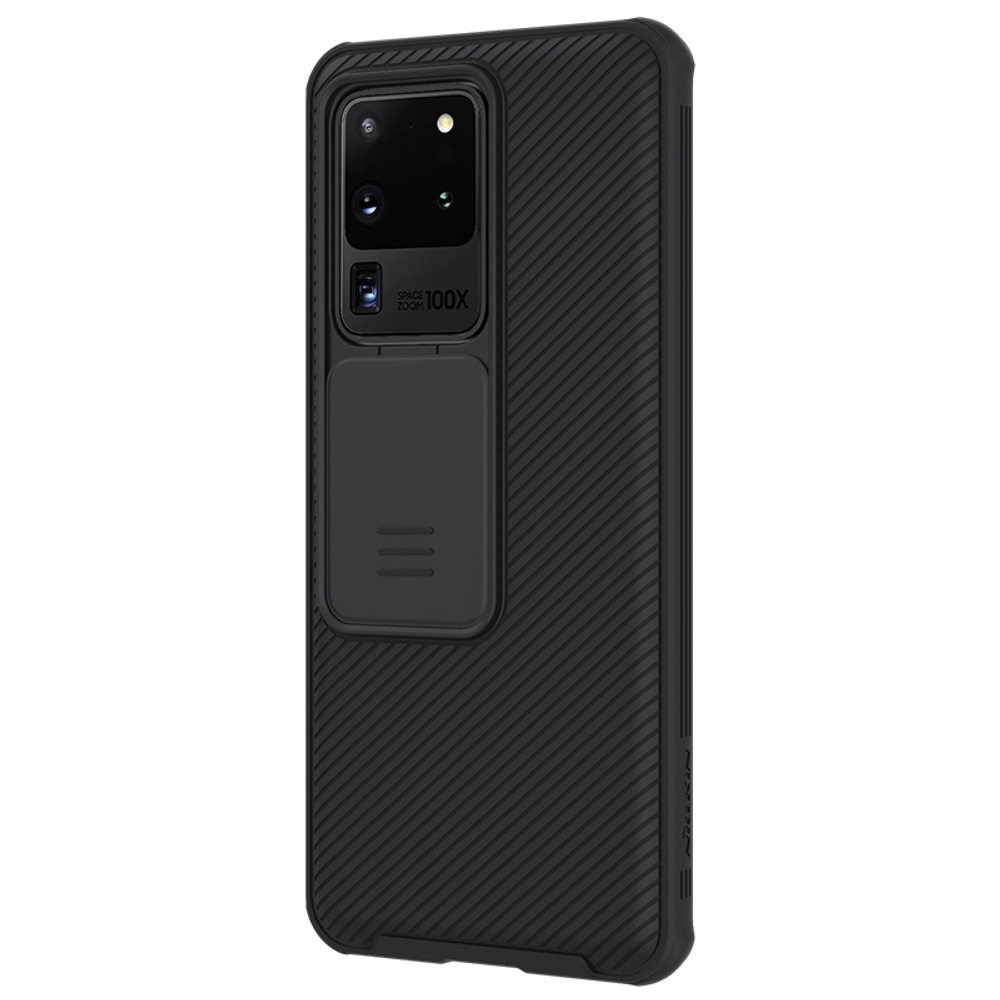 Чехол для Samsung Galaxy S20 Ultra от Nillkin серия CamShield Pro Case с крышкой для защиты камеры