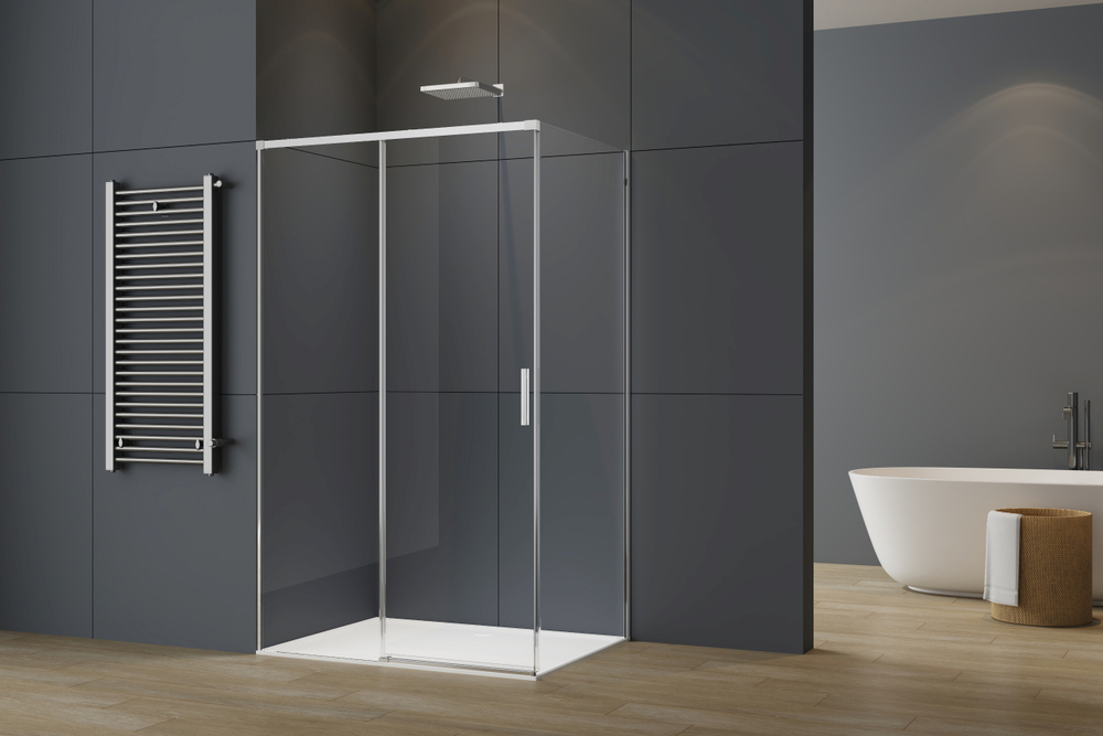 Душевой уголок Vincea Софт 2 (Soft 2) VSR-3SO29014CL, 1400*900, хром, стекло прозрачное