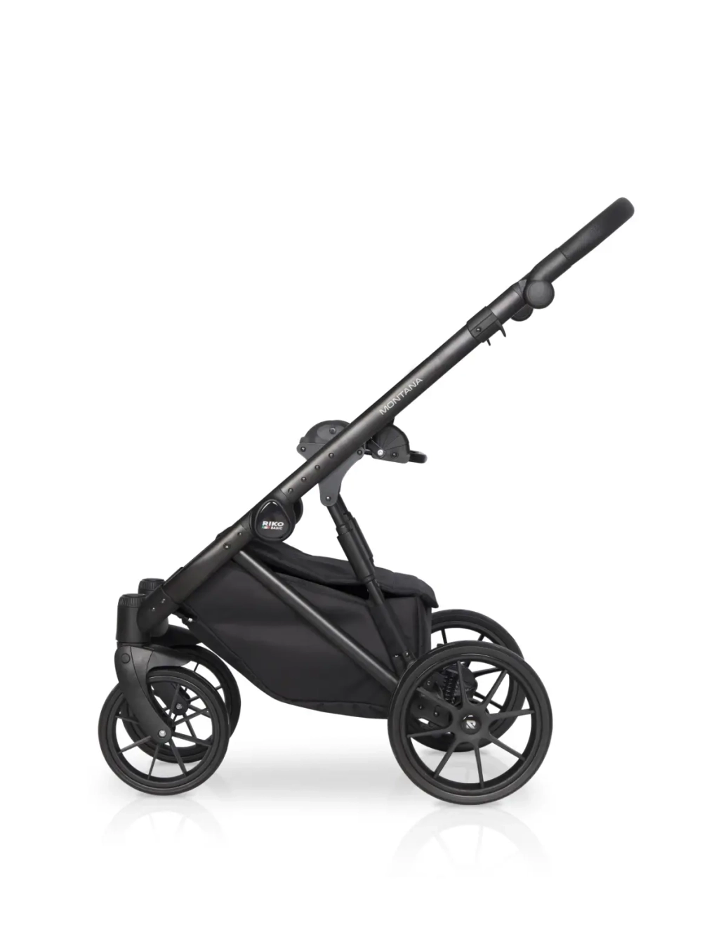 Коляска 2 в 1 Riko Basic Montana Ecco цвет 16 Blue (голубой)